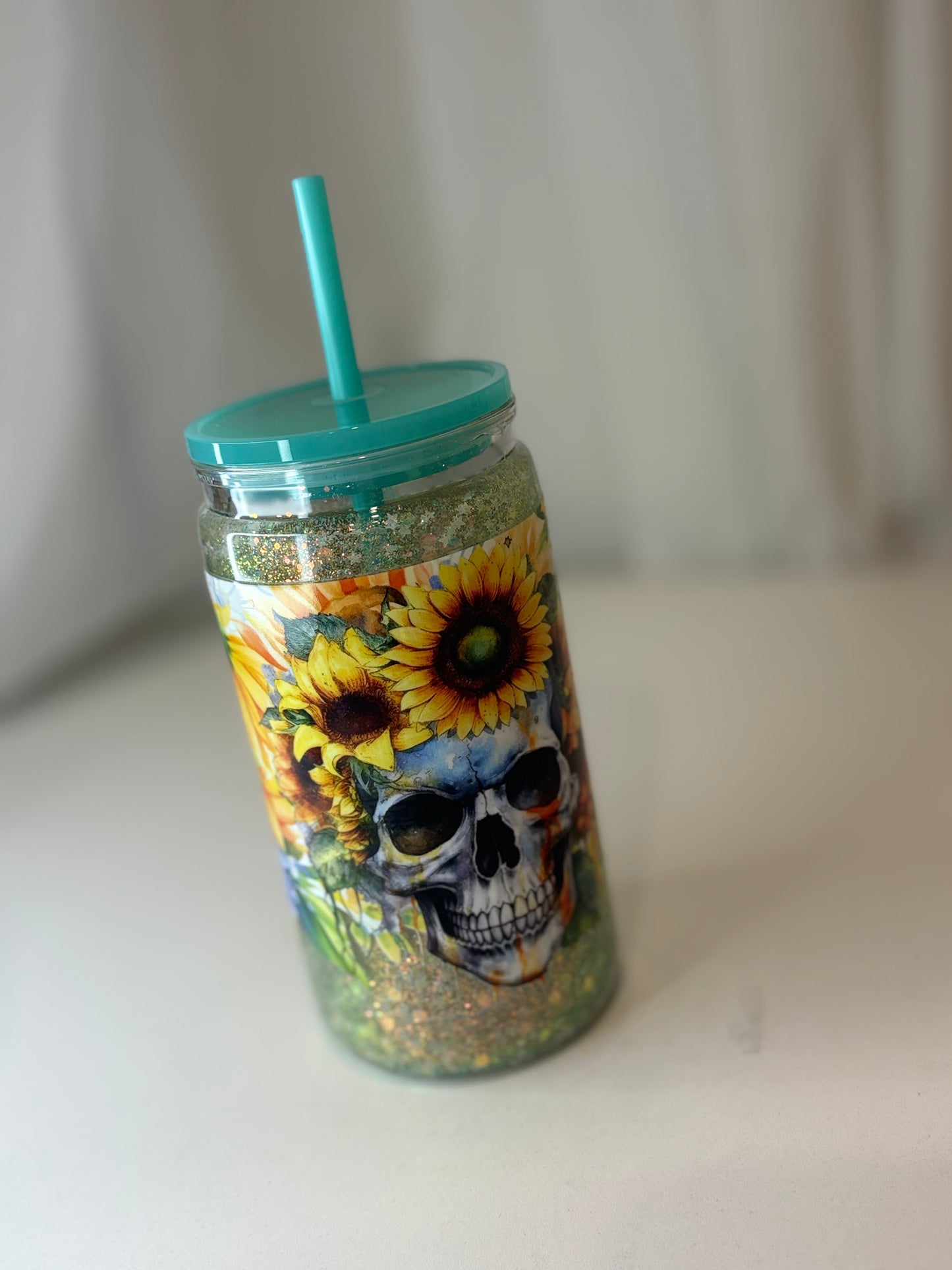 16oz Snow Globe Tumbler