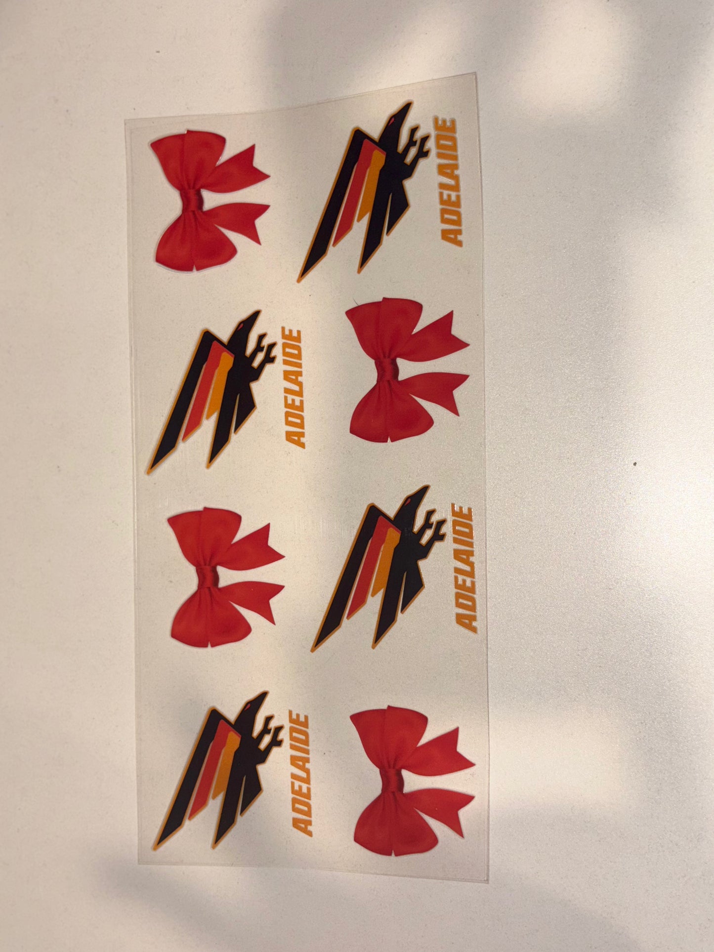 AFL logos and bows