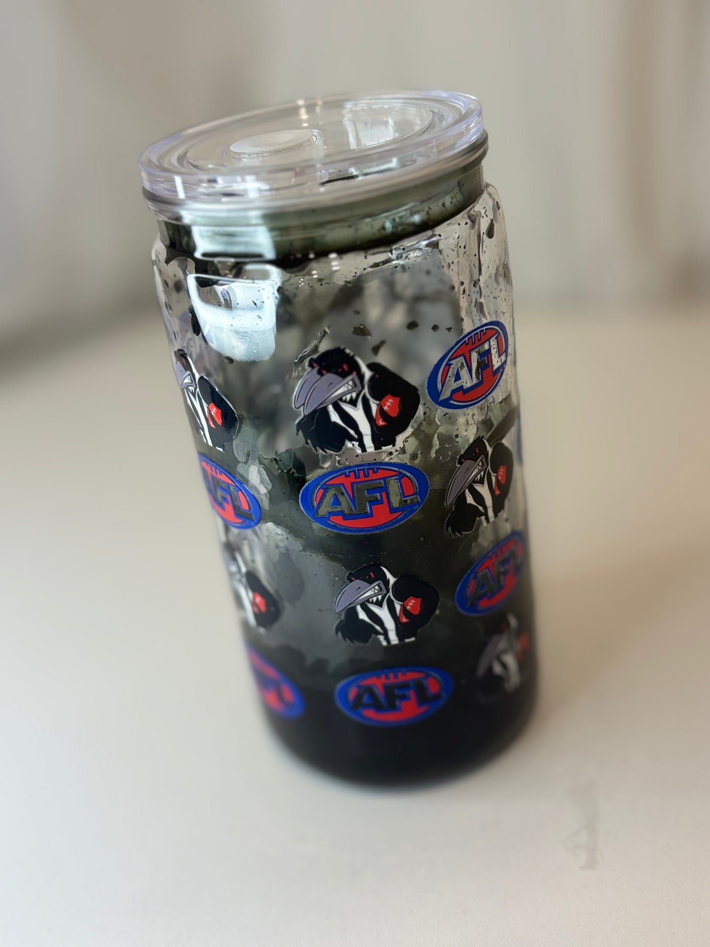 16oz Snow Globe Tumbler