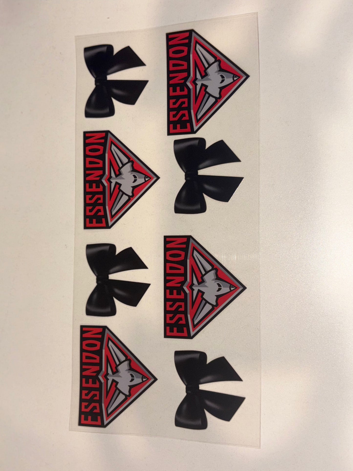 AFL logos and bows