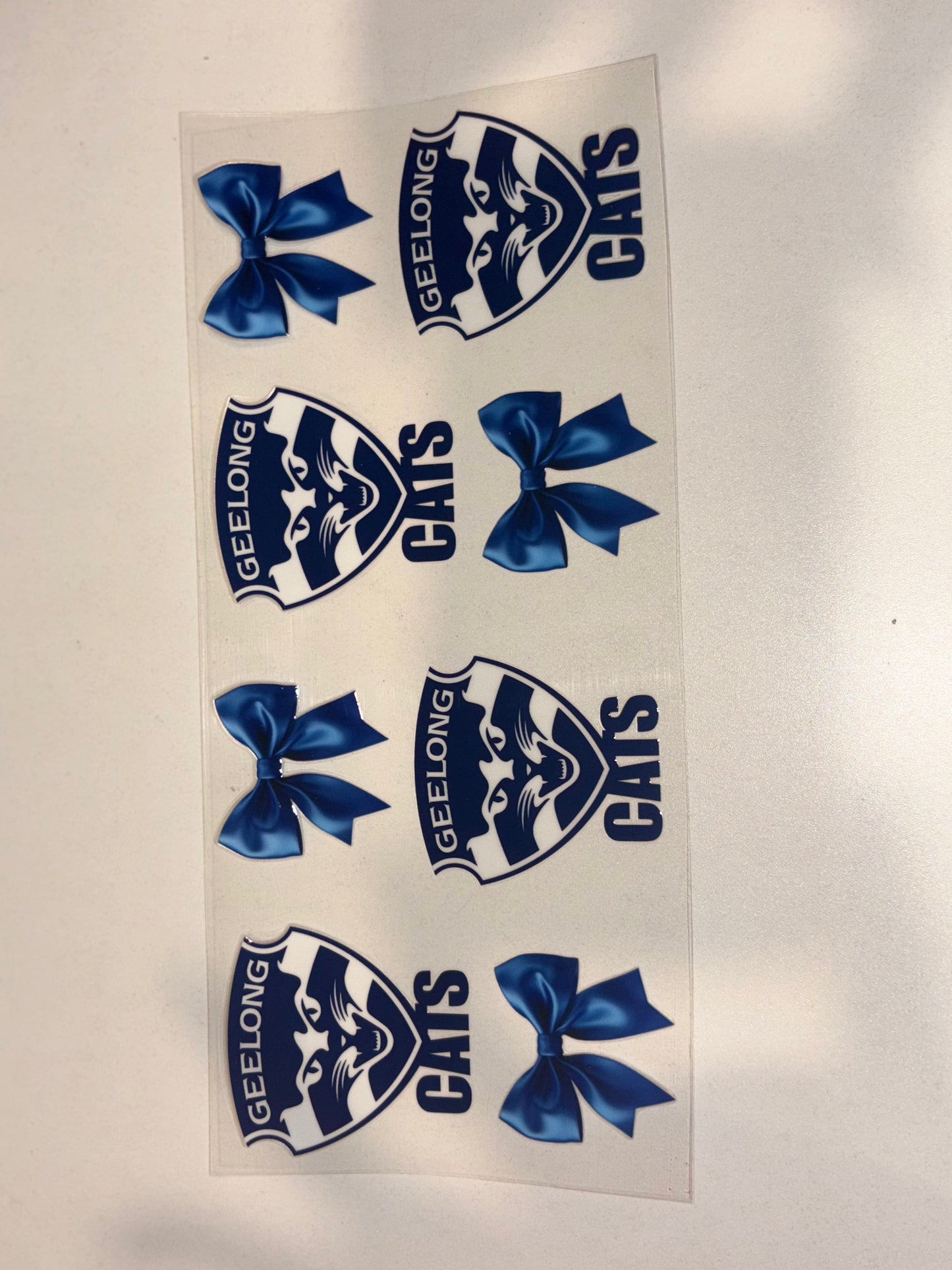 AFL logos and bows